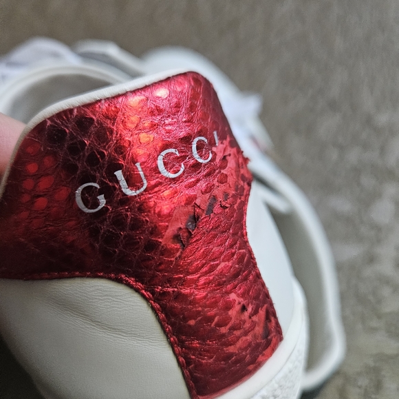 Gucci Shoes Used Gucci Ace Womens Sneaker Poshmark